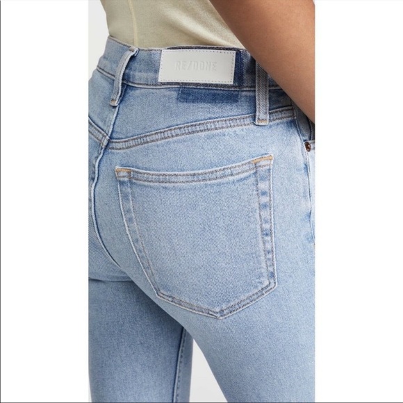 Re/Done 90s high rise ankle denim - Picture 3 of 9